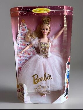 1996 Barbie Doll Limited Edition Sugar Plum Fairy Dolls  Figure Brand New In Box